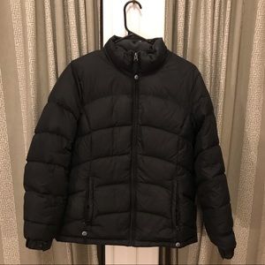 Black L.L. Bean Down Puffer Jacket